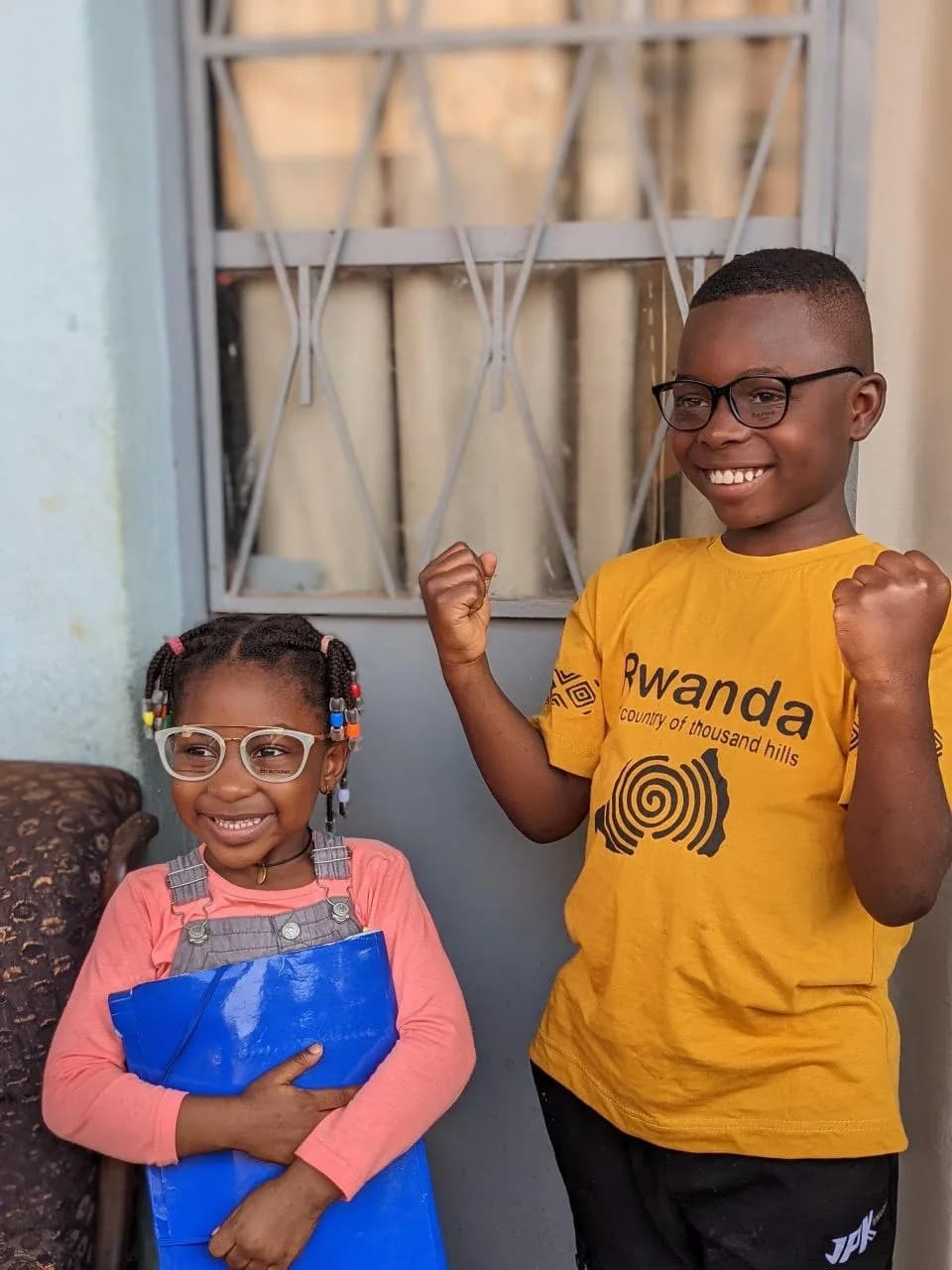 Nouvelles lunettes, premiers sourires